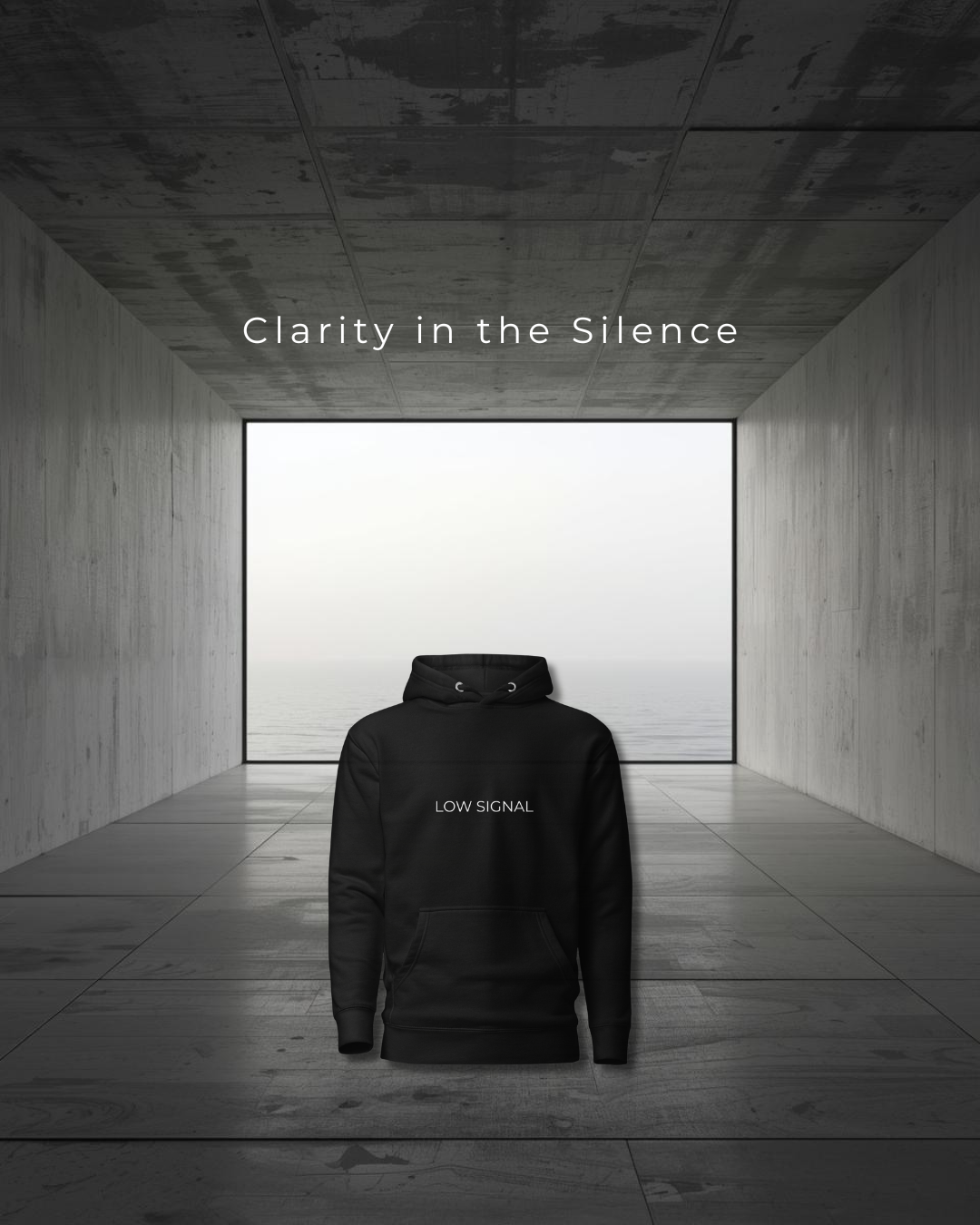 CORE HOODIE / CARBON BLACK